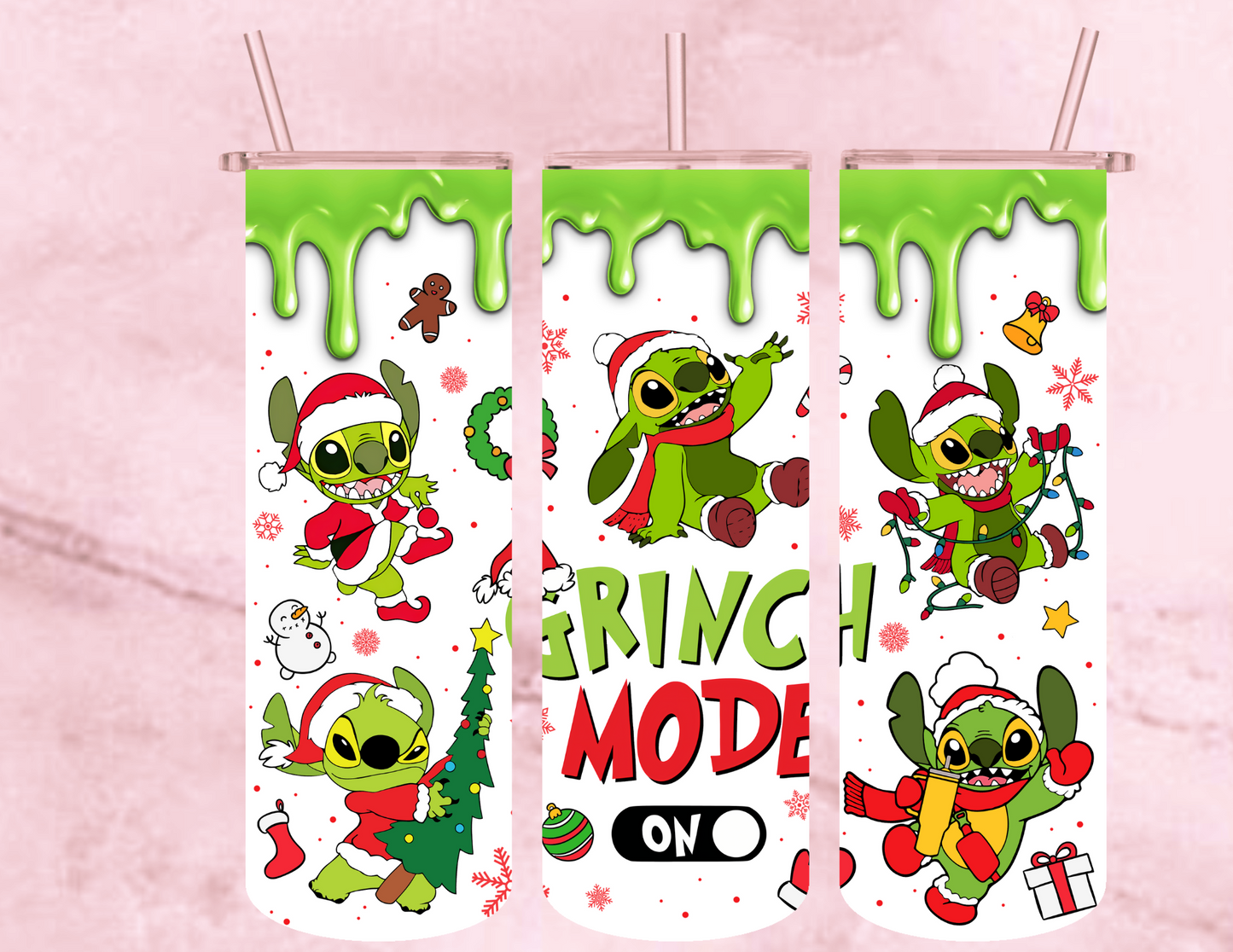 grinch mode 20oz tumbler