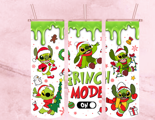 grinch mode 20oz tumbler