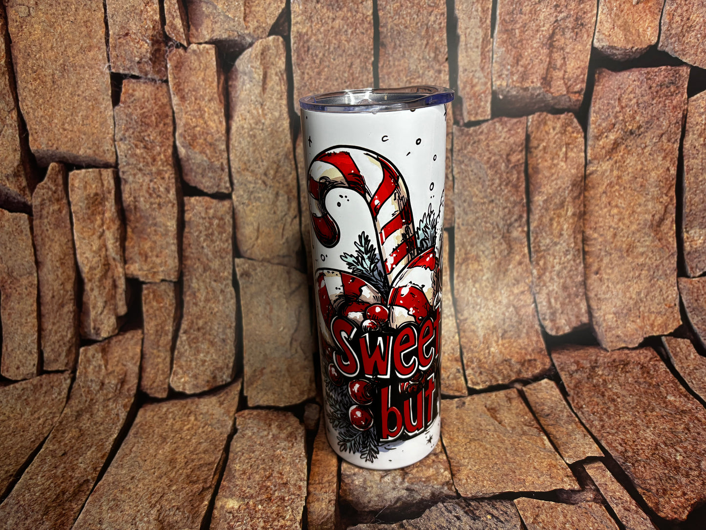 cool skeleton sweet but twisted 20 oz tumbler