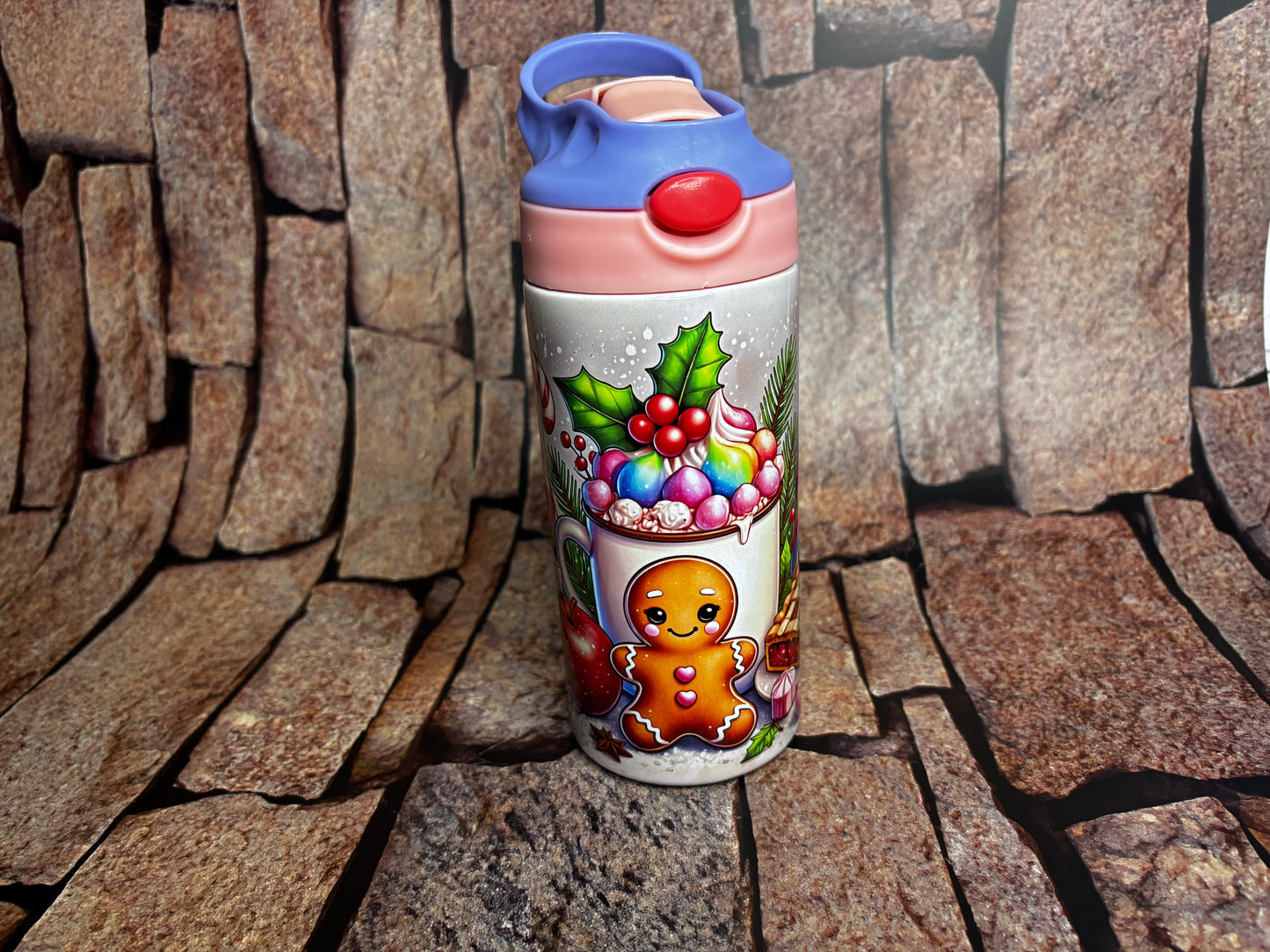 gingerbread wonderland 12 oz tumbler