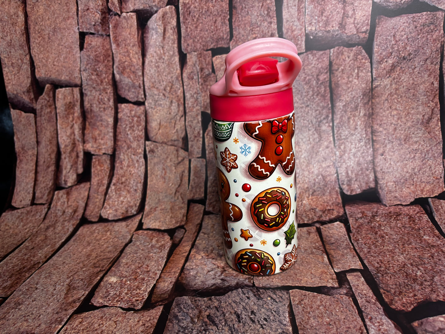 gingerbread man 12 oz tumbler