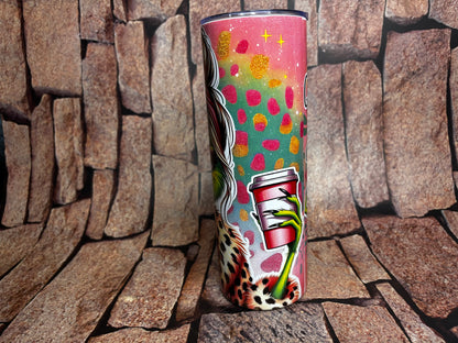 girl grinch tumbler