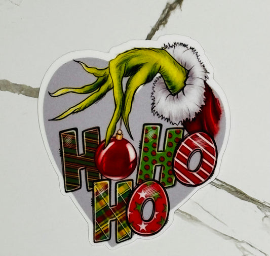 ho ho ho sticker