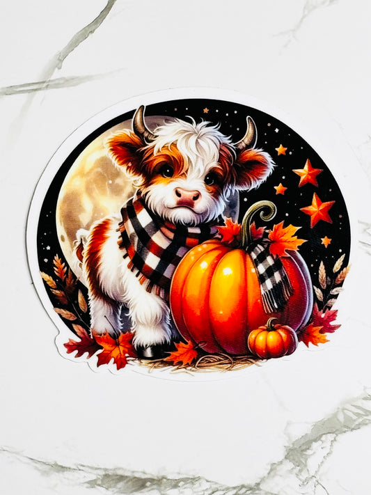 moo moo sticker fall